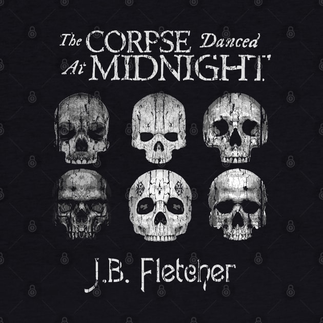 The Corpse Danced at Midnight book cover, distressed by MonkeyKing